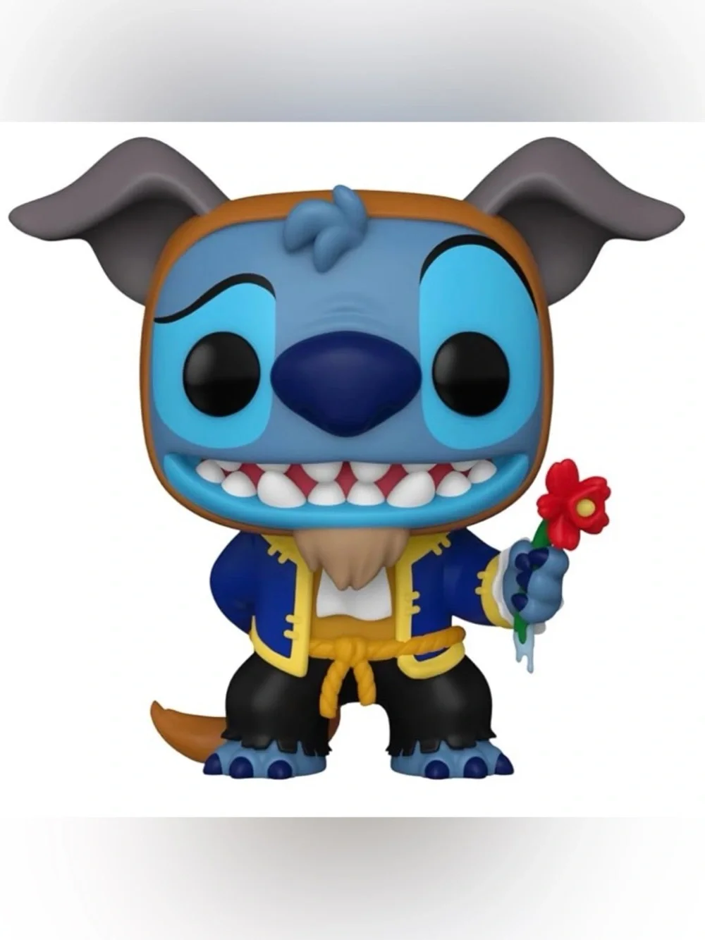 Funko Pop 1459 Stitch as Beast: Lilo & Stitch Pop! Disney - Picture 2 of 8